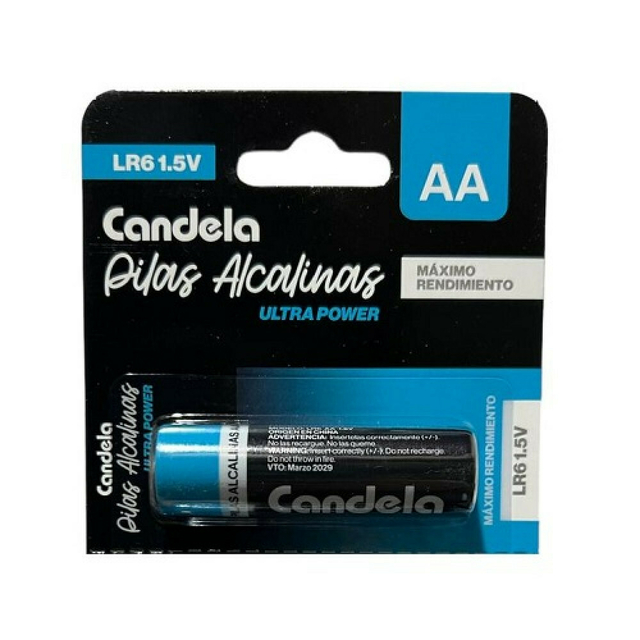 Pilas Alcalinas Candela AA