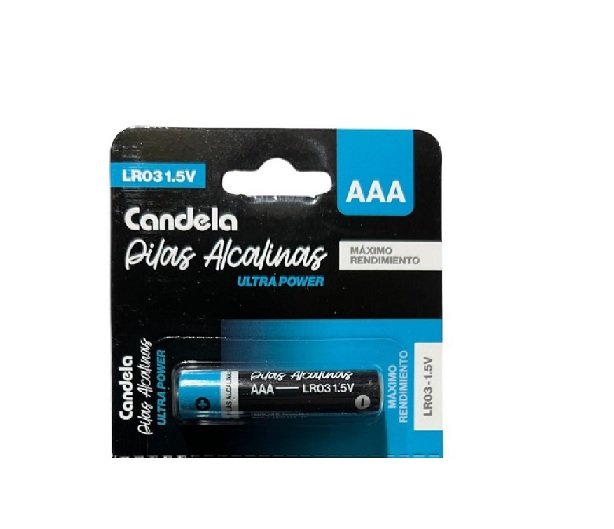 Pilas Alcalinas Candela AAA