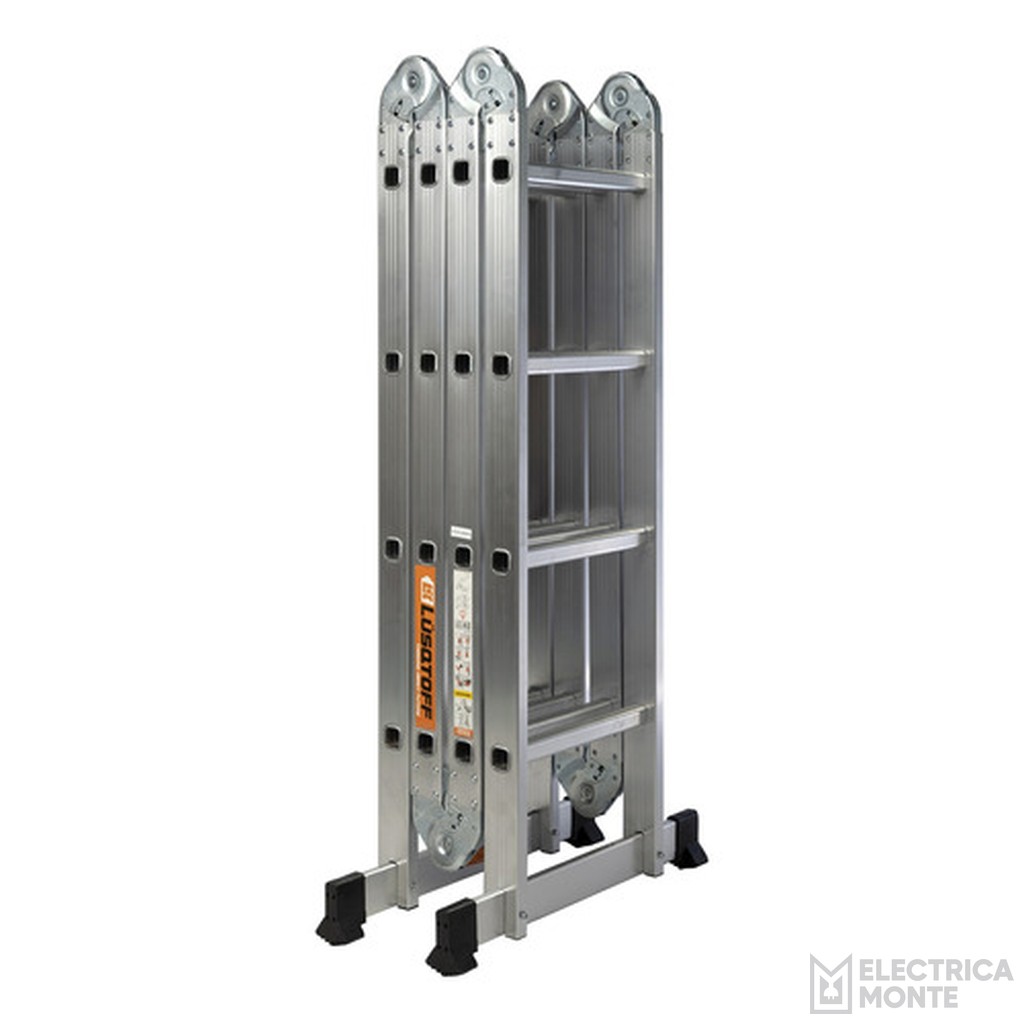 Escalera de Aluminio Plegable 4x4