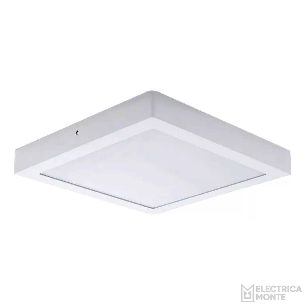 Panel Plafon Aplique Cuadrado 12w Luz Fria Lusqtoff