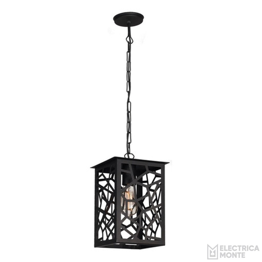 Colgante "CATANIA" Negro