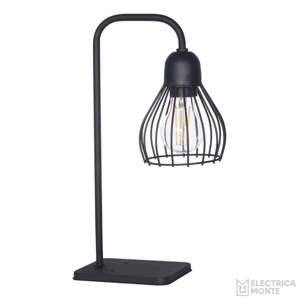 Velador "PORTO" jaula Negro