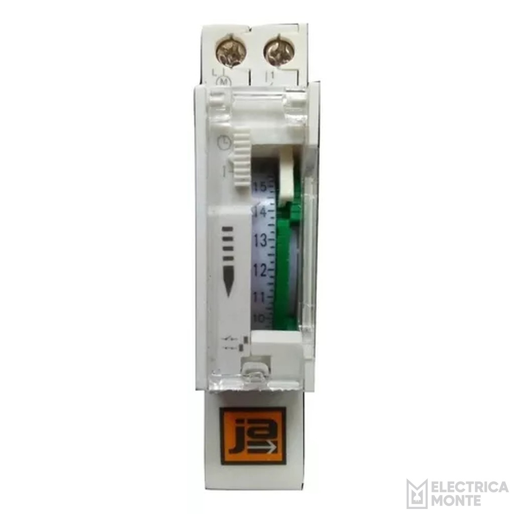 Timer Temporizador Analógico 1 Módulo para Riel DIN JA