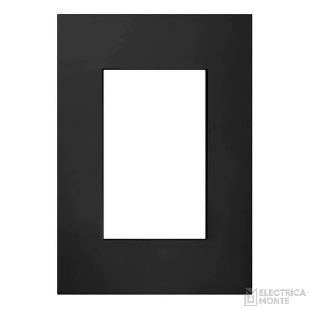Tapas Platinum 5 x 10 cm. 3 módulos  Negra Jeluz