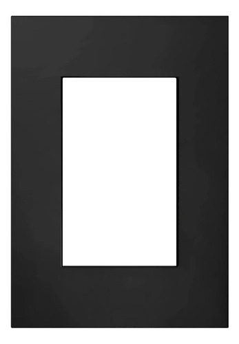 Tapas Platinum 5 x 10 cm. 3 módulos  Negra Jeluz