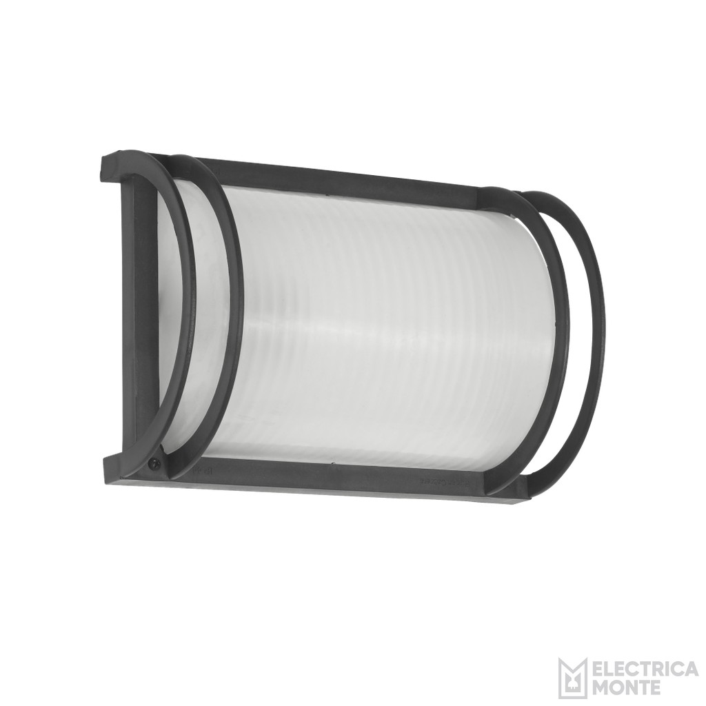 Tortuga Rectangular Pp C/Difusor PC E27 Color Negra