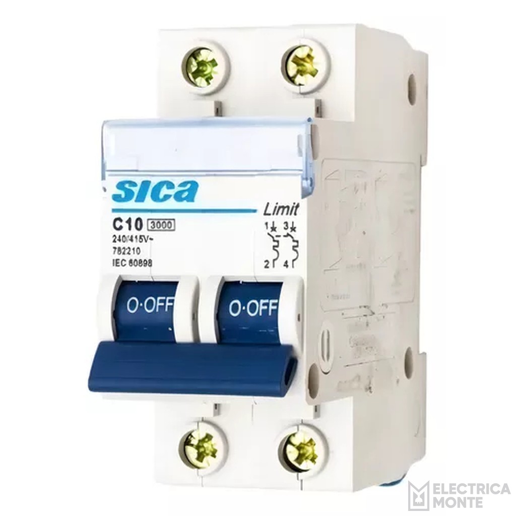 Termica 2x10A Sica