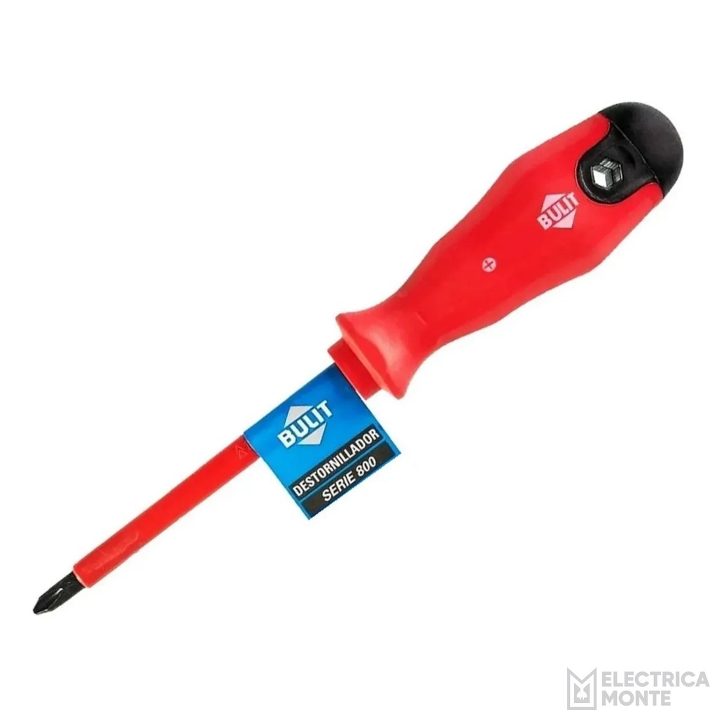 Destornillador Profesional Aislado Phillips PH0 x 75 mm 1000v Bulit