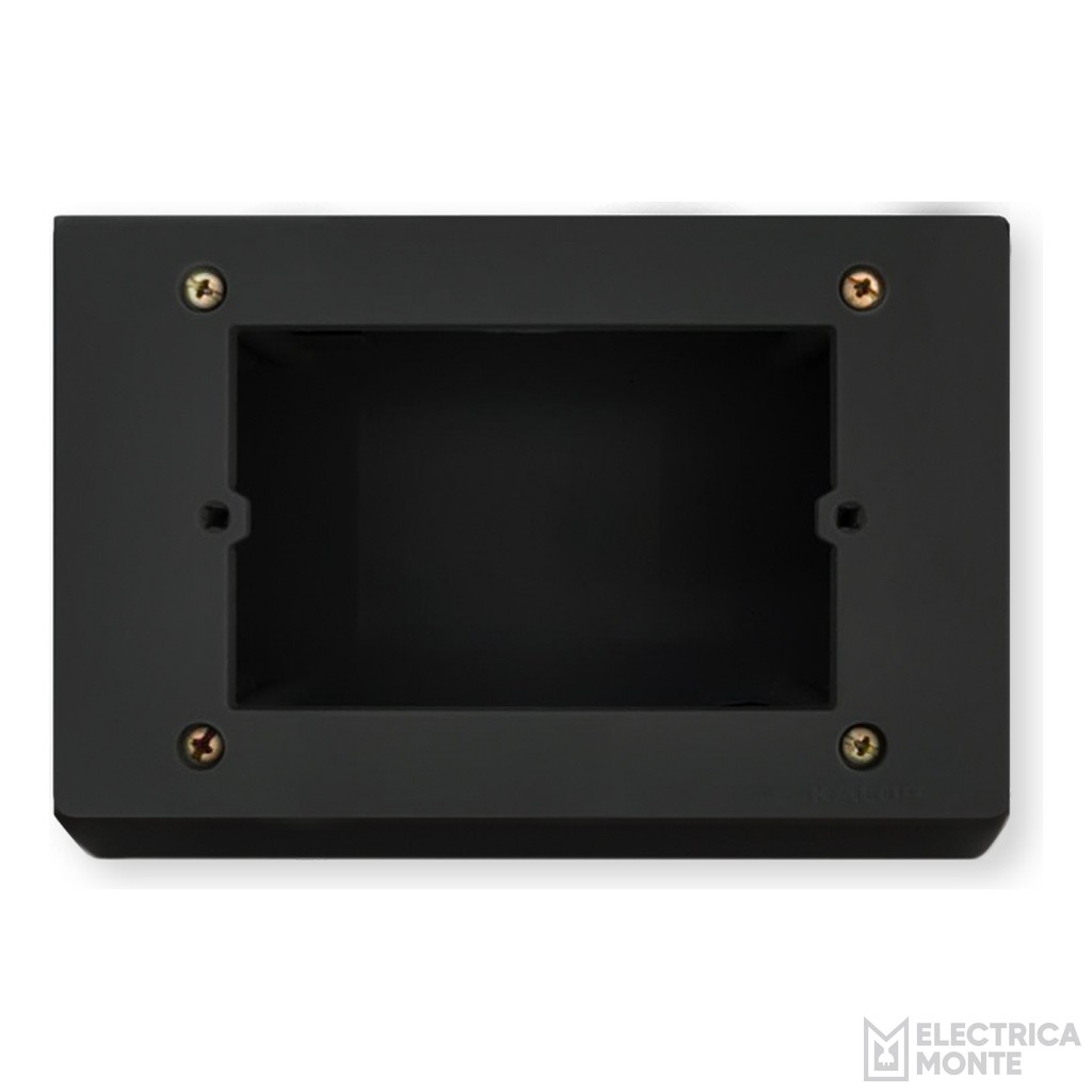 Caja de Superficie alta Negra Kalop