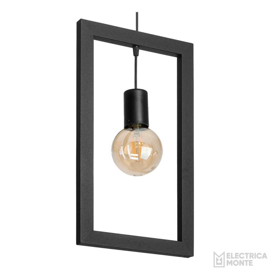 Colgante Cartagena 26.5x46.5 Negro