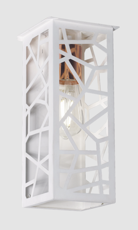Farol Catania para Pared y Vidrio Transparente