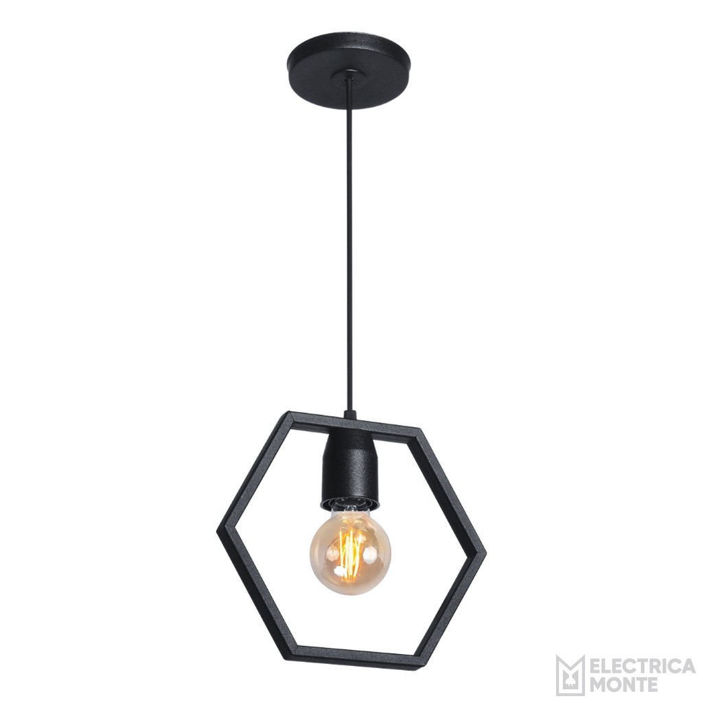 Colgante Tarento 35cm Negro