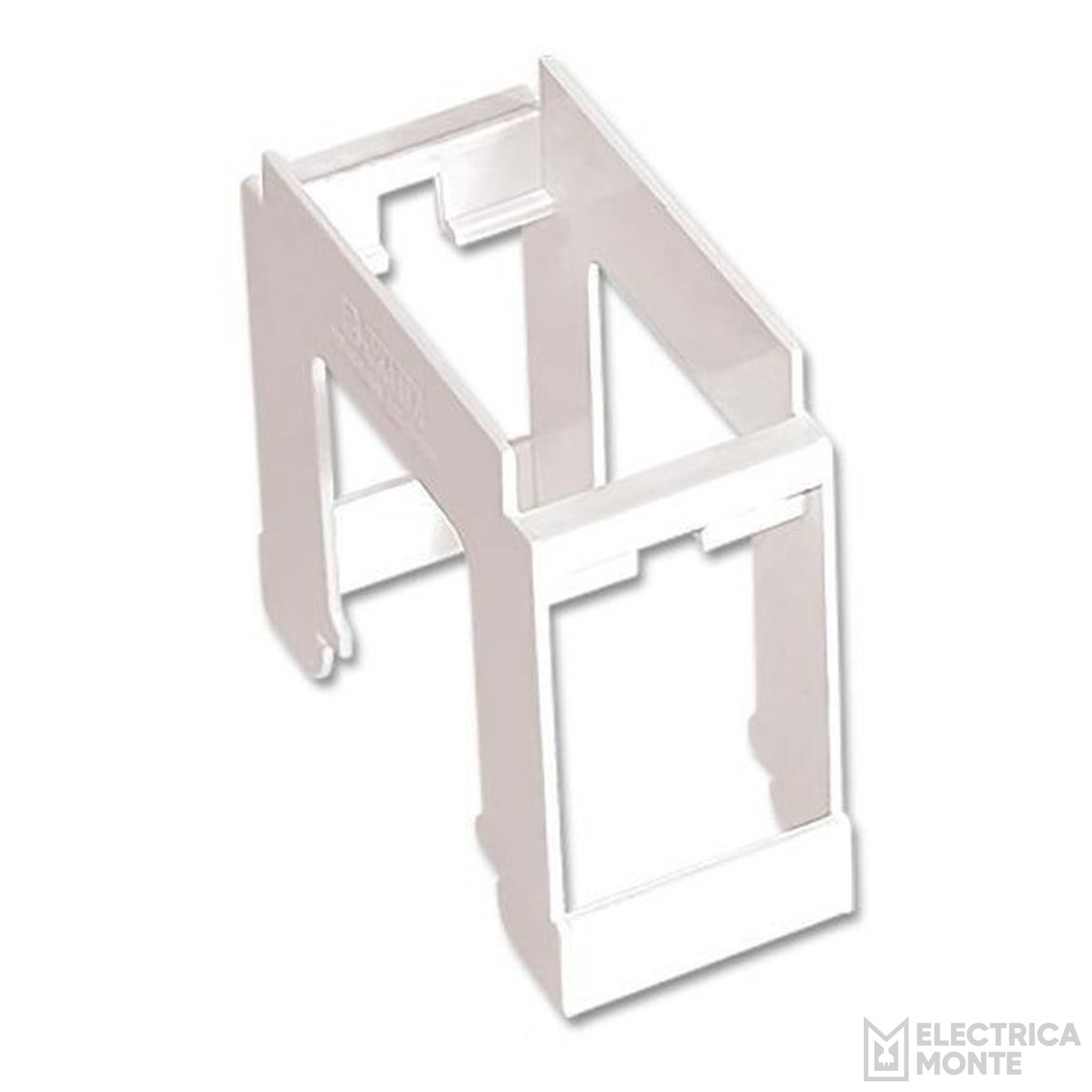 Bastidor Adaptador Riel Din 35 mm para 1 Módulo Jeluz