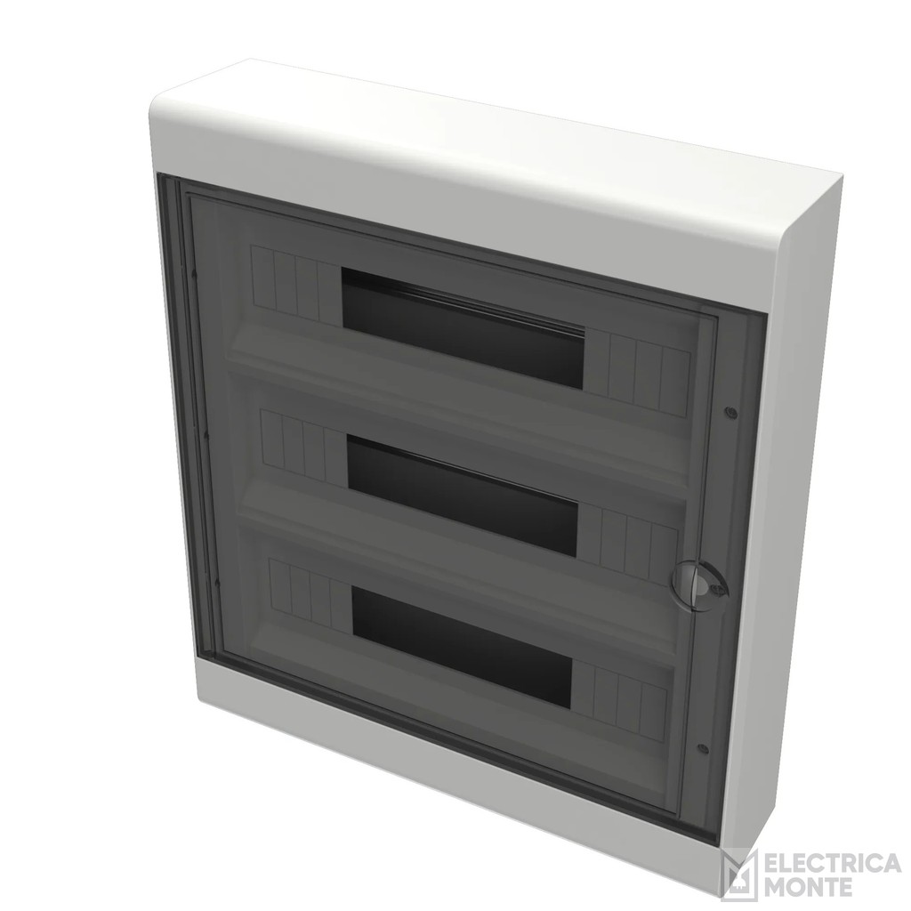 Gabinete IP40 30 a 54 Módulos Riel Din Superficie Cabrera