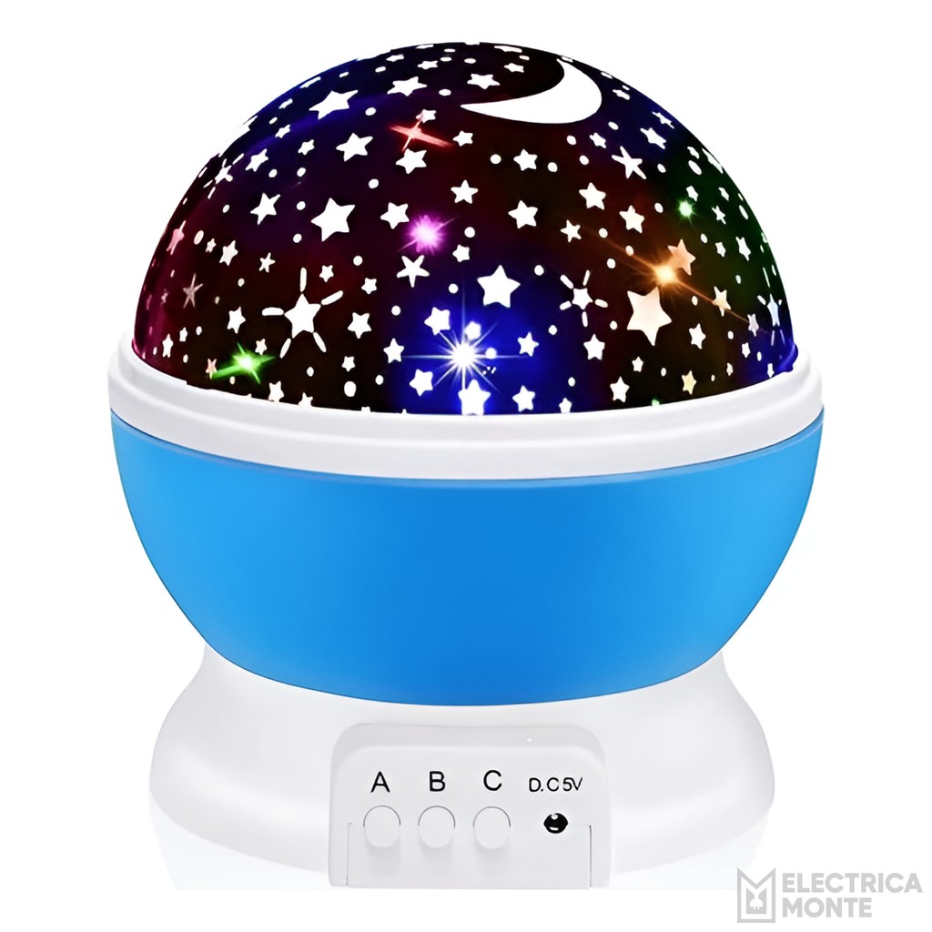 Lampara de Estrellas USB Oryx Azul