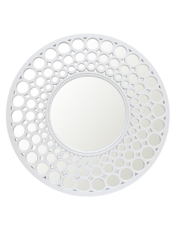 Espejo Circular Blanco