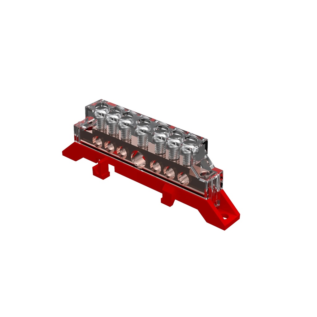 Bornera 7 Agujeros Roja Cabrera