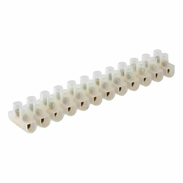 Bornera Divisible 4mm 32A Blanco