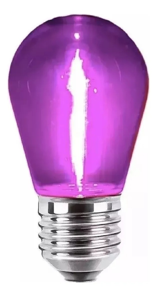 Lampara Deco Mini Edison 1W E27 Magenta Yarlux