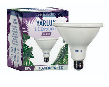 Lampara Plant Grow PAR38 18W E27 Yarlux