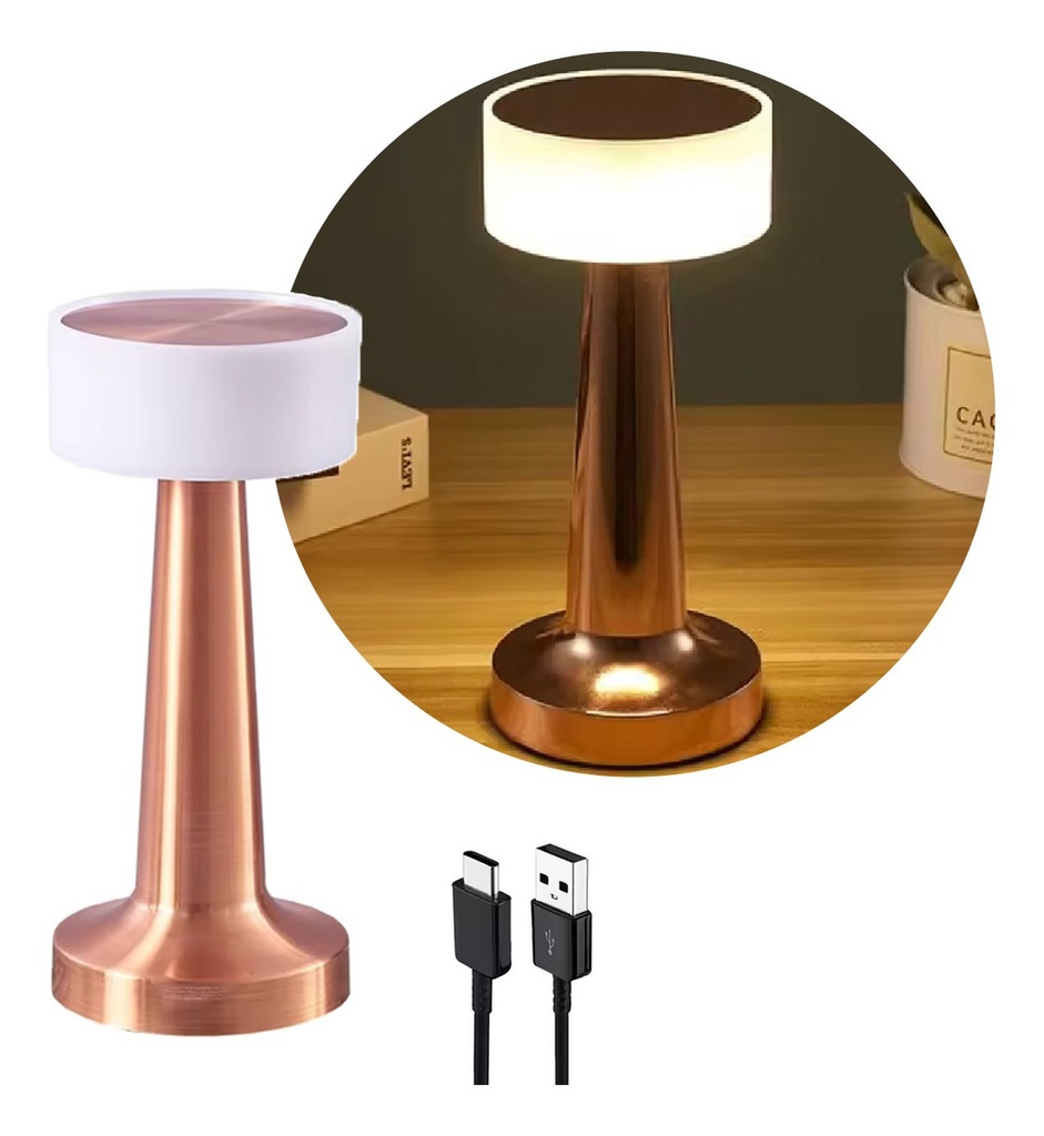 Lampara LED de Escritorio Oryx Cobre