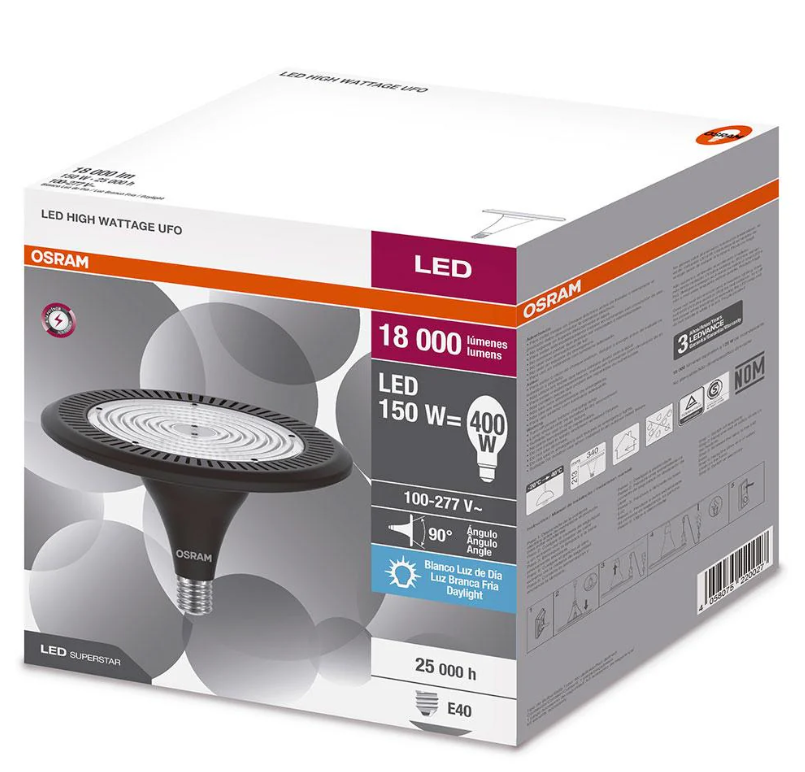 Lampara Led Hogh Wattage 150w Osram