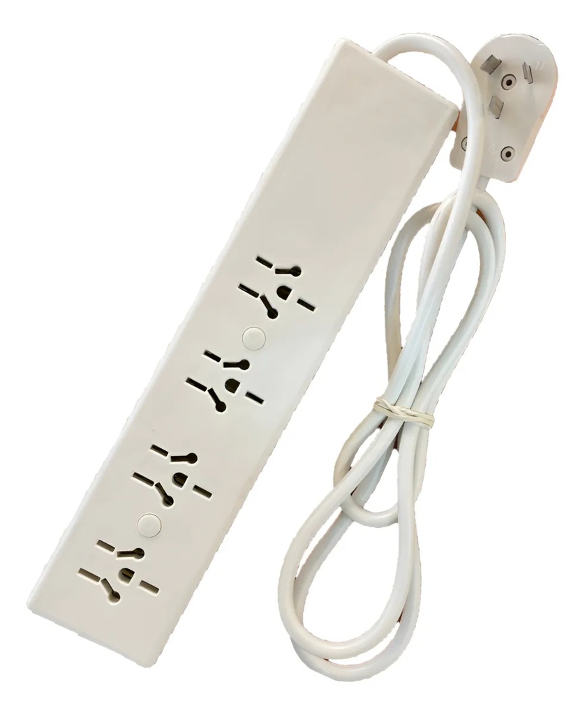 Zapatilla 4T Multinorma con Cable 5mt Richi