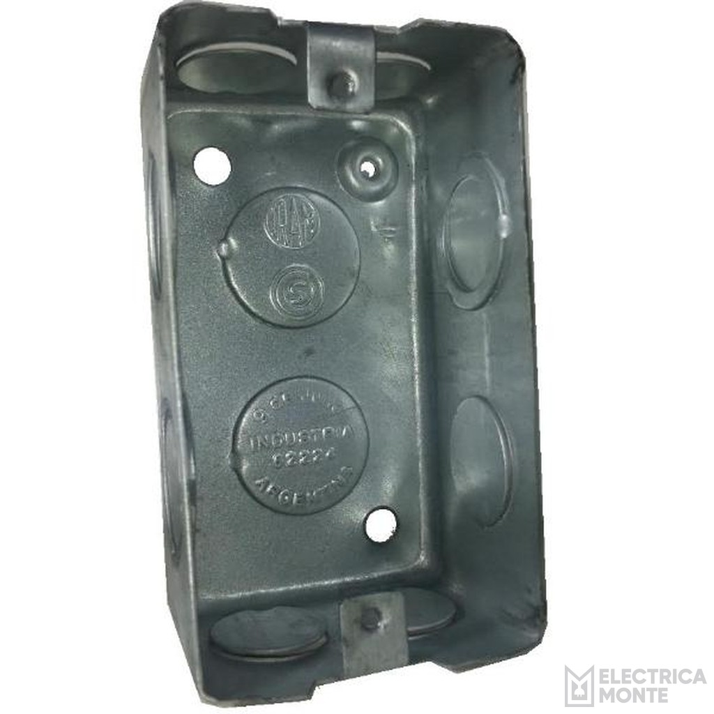 Caja Rectangular Profunda Aluminizada