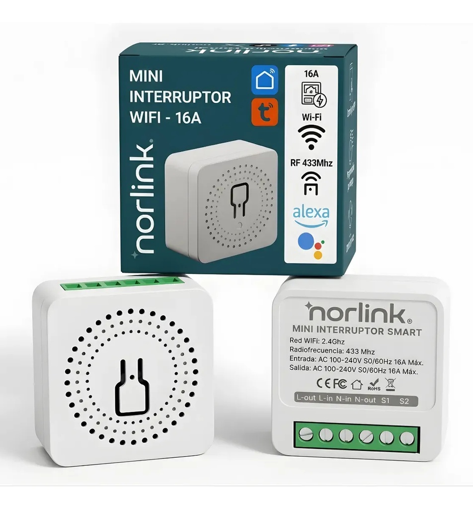 Interruptor Swich Smart 16A WIFI + RF