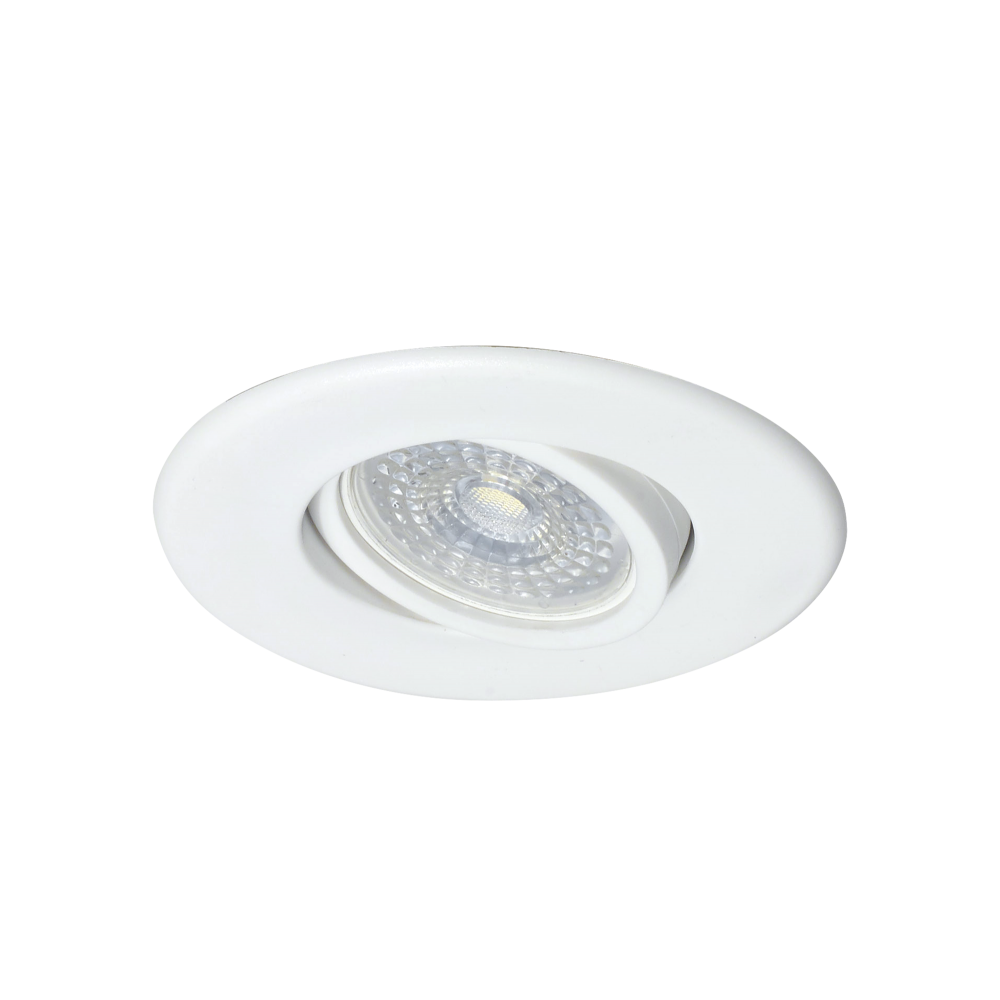 Spot de embutir (220 v) Blanco PVC