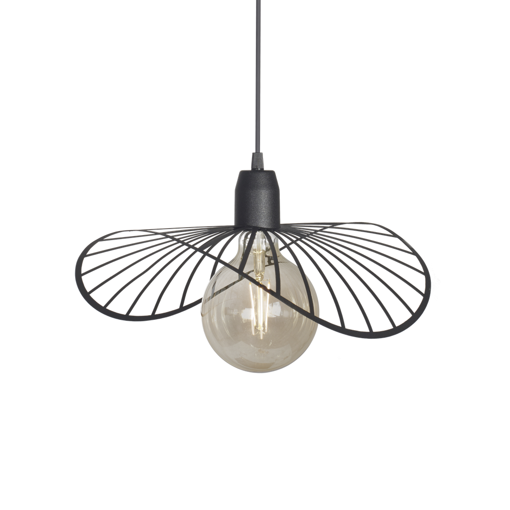 Colgante "POTENZA" 40cm Negro