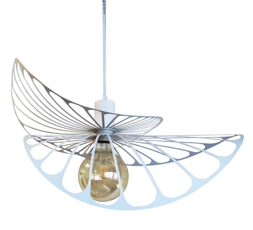 Colgante "Potenza Doble" Blanco