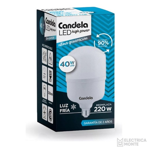 [6804] Lampara Galponera 40w Frio