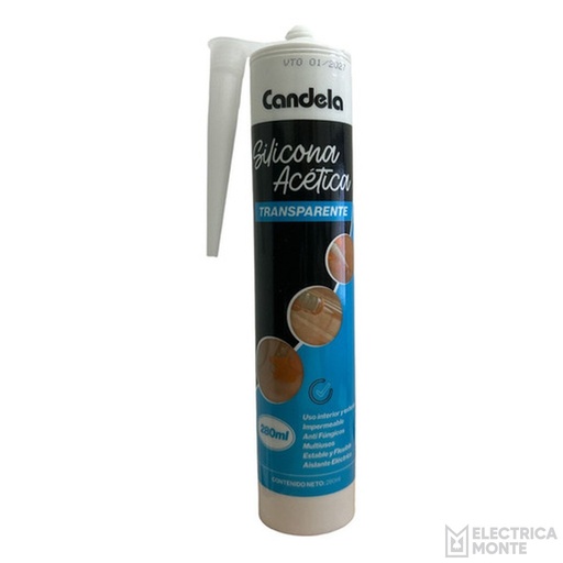 [7495] Sellador de Silicona Acético