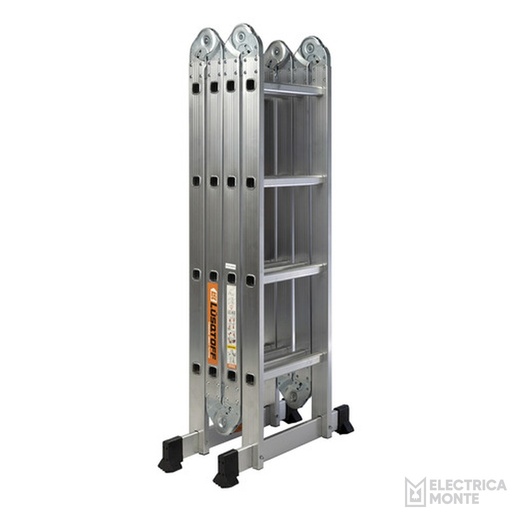Escalera de Aluminio Plegable 4x4