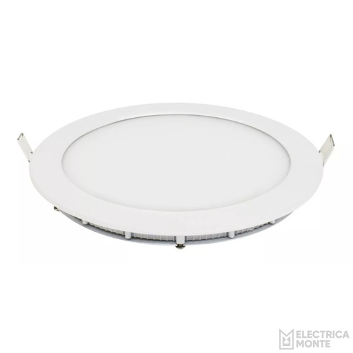[LIR18F] Panel Plafon Embutir Redondo 18w Luz Fria Lusqtoff