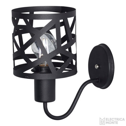 [AP-1310N] Aplique "RONDA" Negro