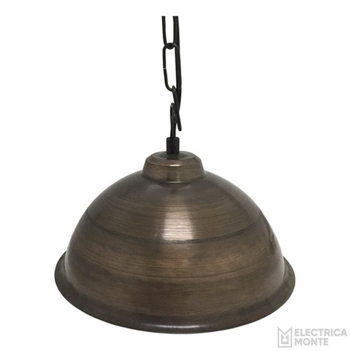 [C-117-COB] Colgante esférico con cadena Cobreado