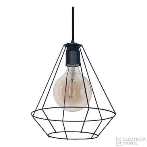 [C-1017-NT] Colgante "ORLEANS" Negro