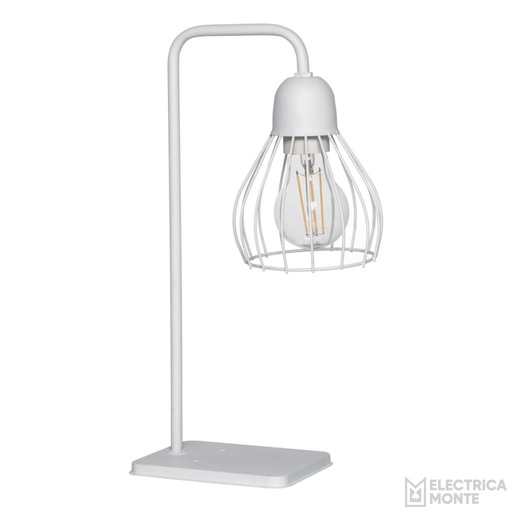 [V-128BT] Velador "PORTO" jaula Blanco