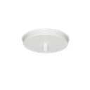 Tapa redonda de 3 luces s/cable Blanco