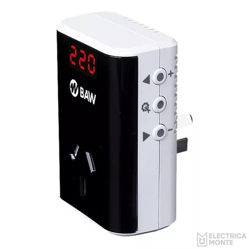 [001-rumtf-10ad] Protector Enchufable C/Display 10A 220V BAW