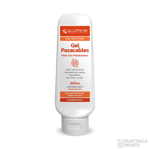 [001-Gel-250] Gel Pasacables Lubricante 220gr Alumine