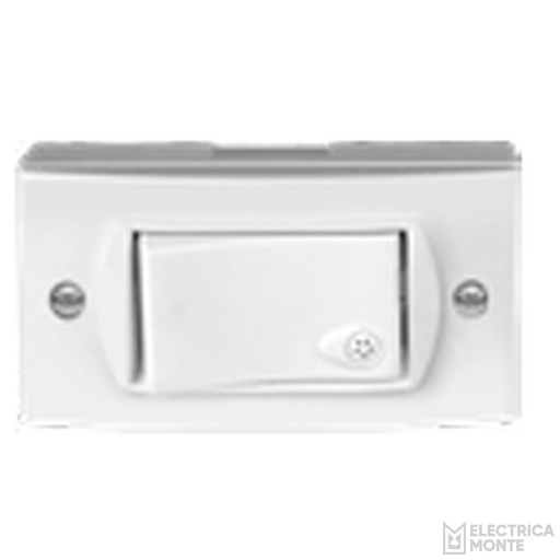 [50402/2] Interruptor Unipolar Pulsador 220Vca 10A Jeluz