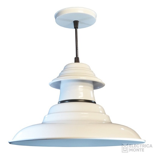 [820071] Colgante De Chapa 3 Piezas Blanco