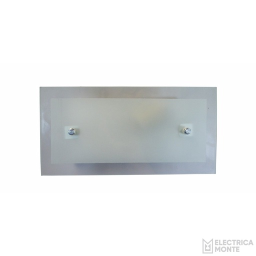 [REC250] Plafón 1/2 Mica 250 mm X 125 mm Biselado