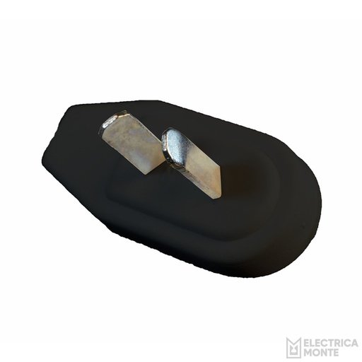 [63138] Ficha Daviplast Negra