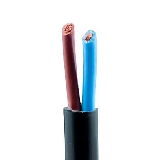 [T250NE] Cable Tipo Taller 2x0.50mm Negro Argenplas