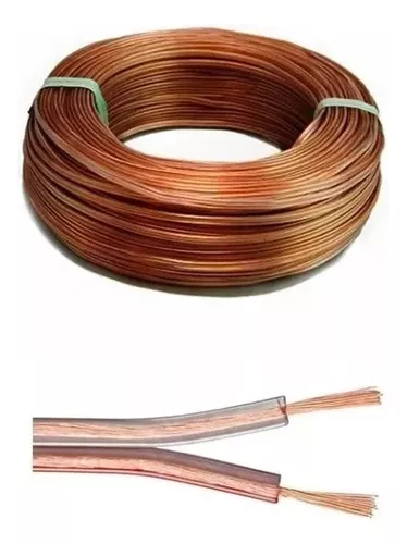 [CR75] Cable Paralelo Perfil 8 2x0.75mm Cristal Argenplas