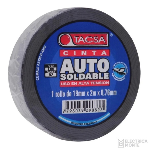 Cinta Autosoldante 2 mts TACSA